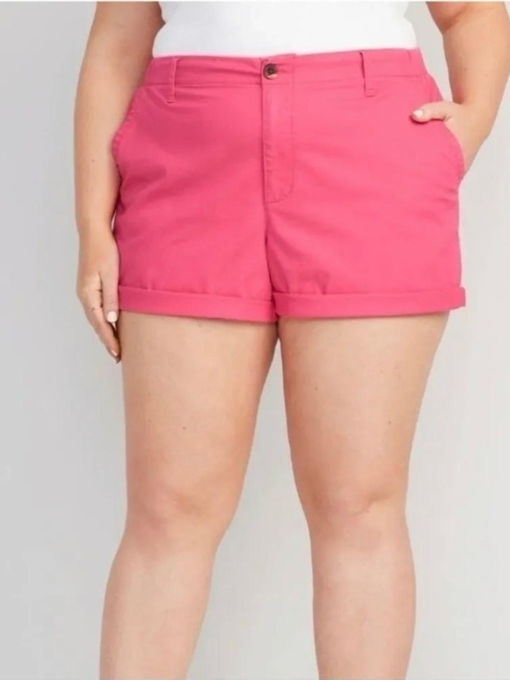 💕 Old Navy | High-Waisted OGC Pull-On Chino NWT Shorts Size 3X